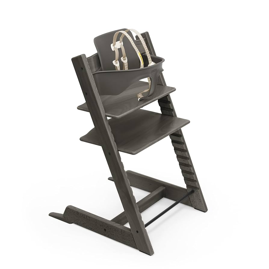 Amazon | Tripp Trapp by Stokke Adjustable Wooden Hazy Grey